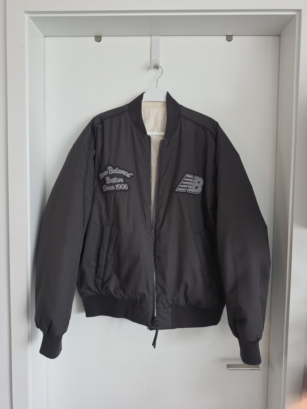 New Balance Men's Black Bomber Jacket